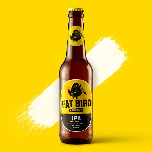 Fatbird Beer Bottle Packaging Design