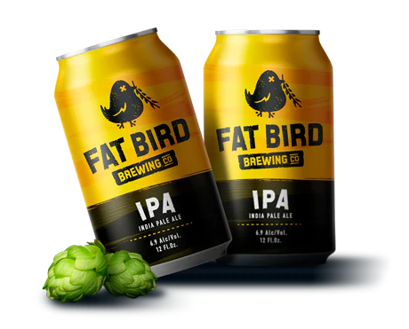 Fatbird Brewery Packaging Design