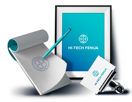 Hi Tech Fenua Logo Design by DesignBro