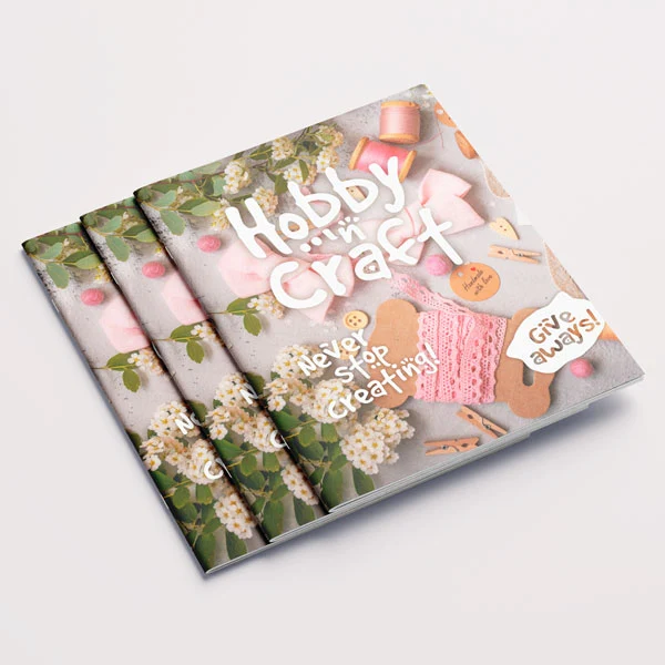 Hobby Craft Magazine Cover Design
