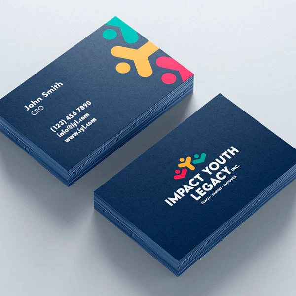 Impact Youth Legacy Business Card Design