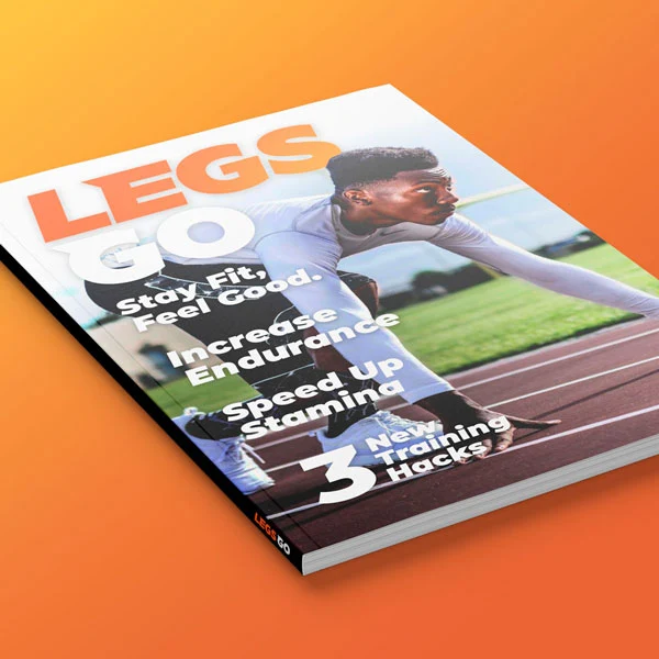 Legs Go Magazine Cover Design