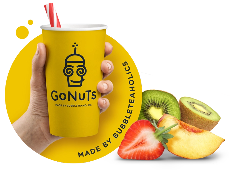 GoNuts Custom Logo Design by DesignBro
