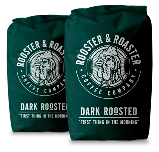 Rooster Roaster Coffee Company Packaging Design