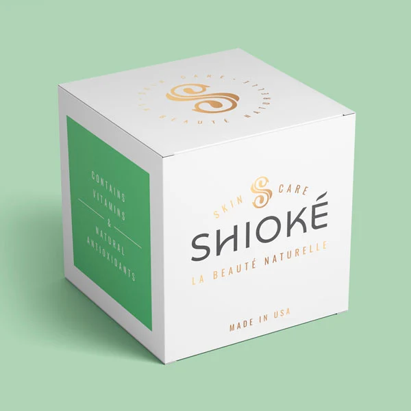 Shioke Skincare Product Packaging Design