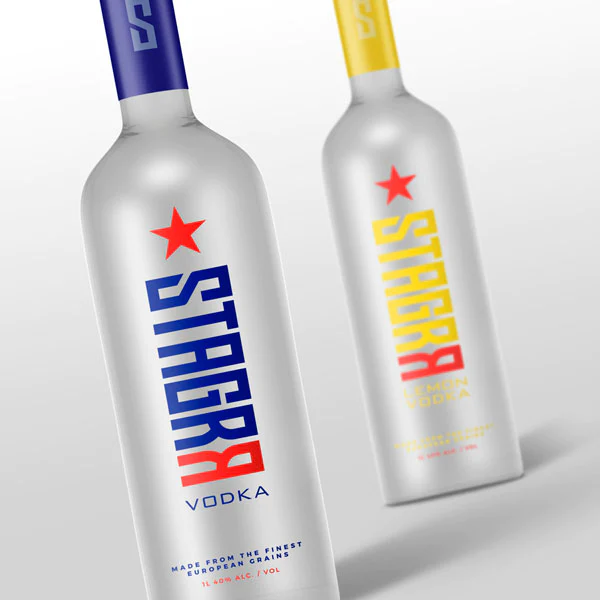 Stagrr Vodka Packaging Design