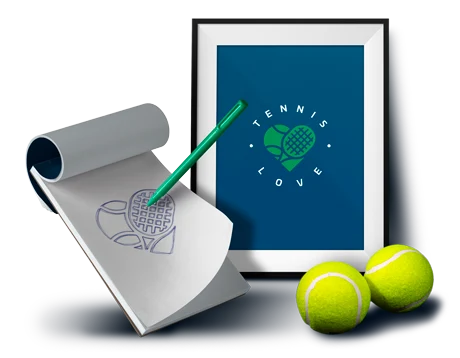 Tennis Love Brand Identity Design